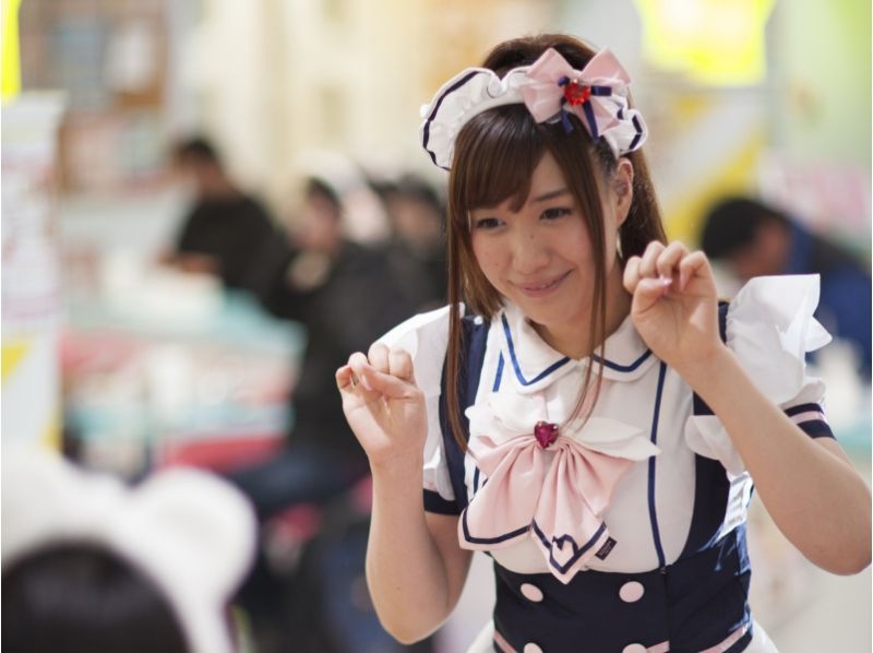 【東京・秋葉原】初めてでも楽しめる!気軽なメイドカフェ体験〔カフェプラン〕