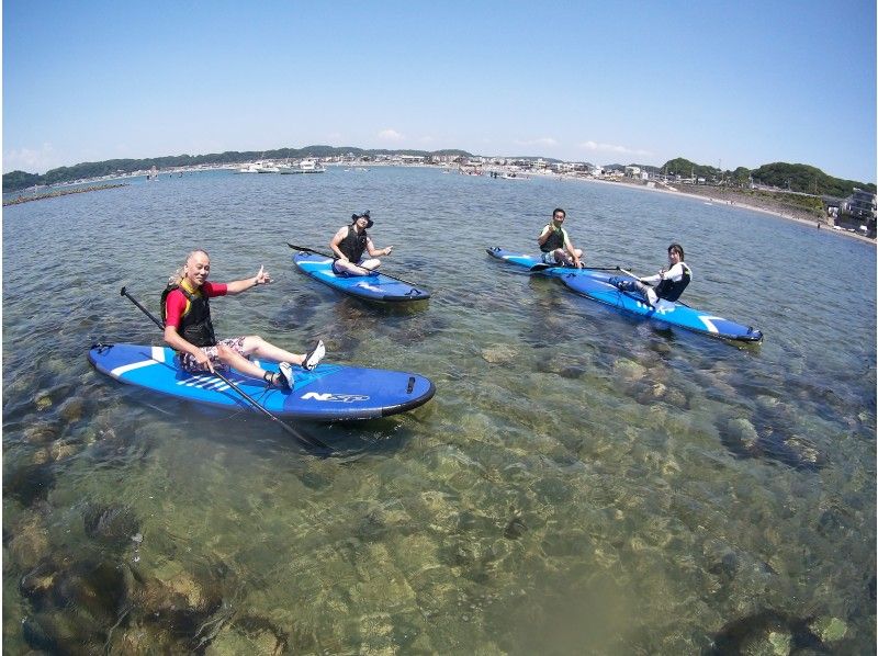 【神奈川・鎌倉】◆団体割引◆ 4人以上で400円OFF★ SUP検定認定スクール ★写真データ付き！