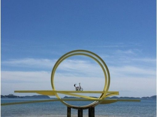 【１名様より催行】ブロンプトンで行く！島ごと美術館の生口島サイクリングの画像