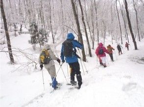 【京都・滋賀県境】6才からOK！　関西の秘境！初めてのスノーシュー雪山散策（ランチ付）