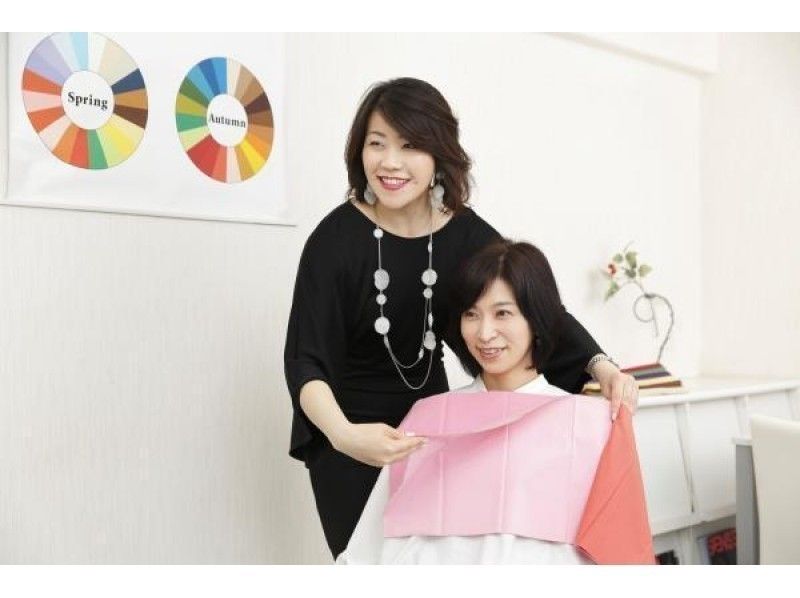 [Tokyo ・ Aoyama】 Discovering the right color! Personal color diagnosisの紹介画像