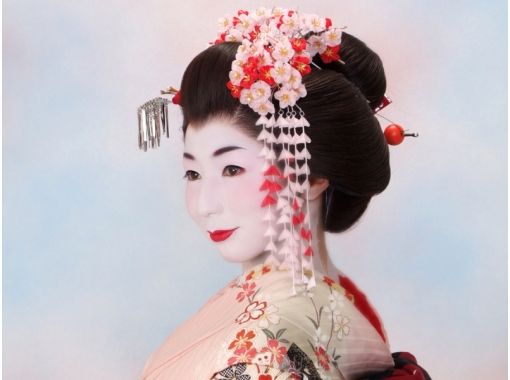 [京都/五條]舞妓體驗計劃（室內拍攝：5張照片計劃）の画像