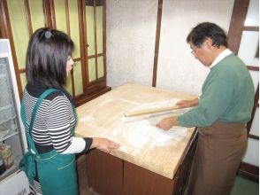 【Nagano · Kita Shiga Kogenhara】 Shinshu with a tempura of seasonal mushrooms! Buckwheat noodle experience