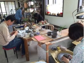 [Hyogo/ Himeji] Ceramics experience "hand-in-hand plan" while watching the castle Small Number of participants, one person and children are welcome!の画像