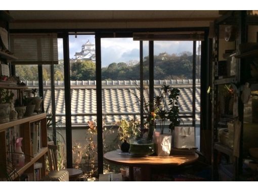 【兵庫・姫路】お城を見ながら陶芸体験・電動ロクロプランの画像