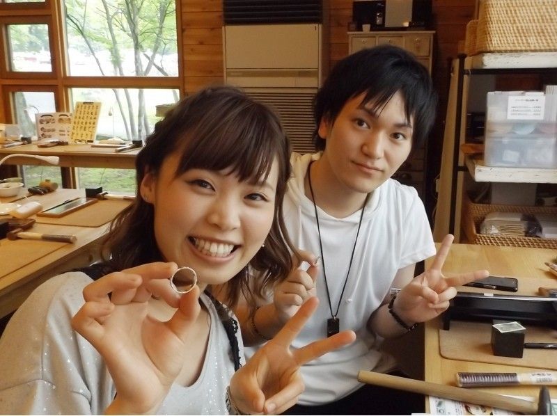 [Tochigi/ Nasu Kogen] "Silver Ring" to make silver accessories at a convenient workshop in the hotelの紹介画像
