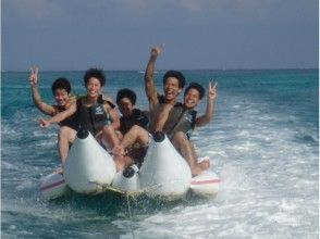 【沖縄・宮古島】日本一美しい前浜ビーチでマリン3種!バナナ&マーブル&ジェットスキー!団体割有の画像