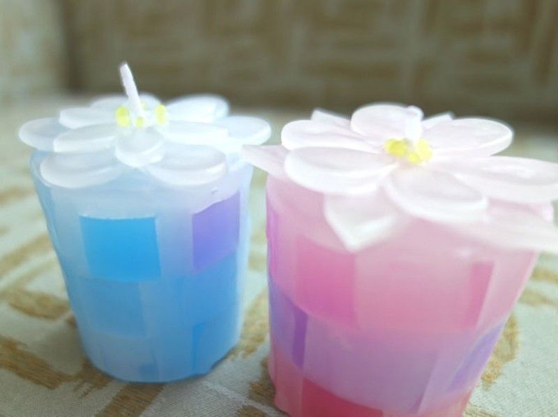 【東京・池袋】自分で花の形をデザイン！フラワーキャンドル体験