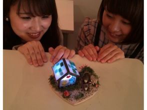 [Shimane/ Matsue] “Small house” made with baked glass with a miniature is also cute!