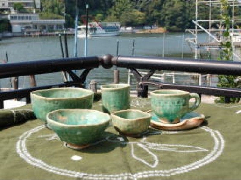 【静岡・浜名湖畔】浜名湖目の前!味わいのある手作り感!陶芸体験(手びねりコース)の紹介画像