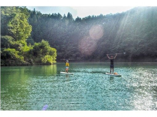 [Kyoto ・ SUP experience] Hiyoshi, Utsukyo SUP (SUP in magnificent nature) (2 hours plenty)の画像