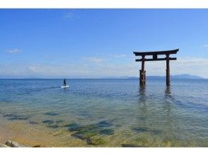 【琵琶湖・SUP体験】琵琶湖・湖西SUP・白髭神社参拝プラン(たっぷり2時間)の画像