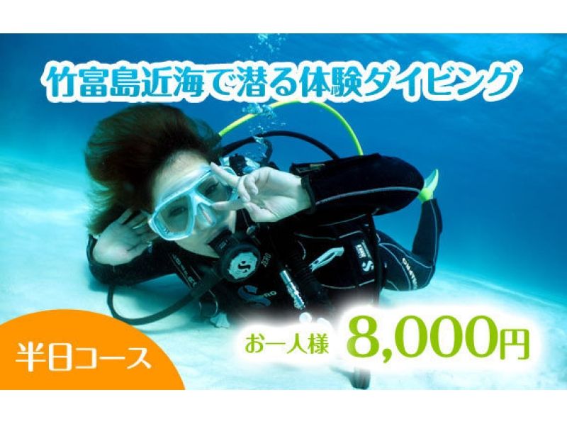 【沖縄・石垣】お手軽！竹富島近海で潜る体験ダイビング(半日コース)