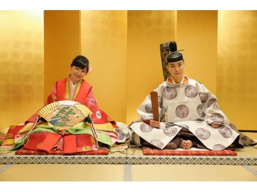 京都 伏見 十二単 直衣 婚礼記念撮影プラン 平安時代の華やかな装いで婚礼記念写真 アクティビティジャパン