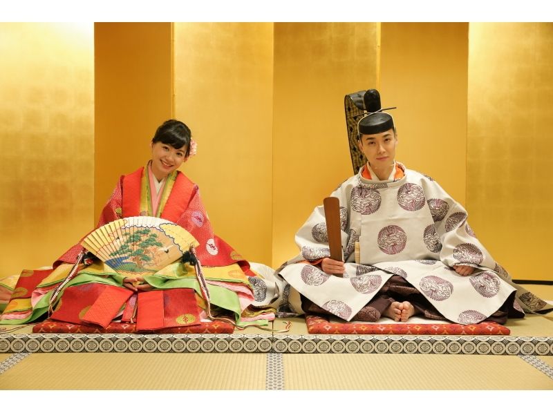 【京都・伏見】十二単・直衣 婚礼記念撮影プラン～平安時代の華やかな装いで婚礼記念写真～