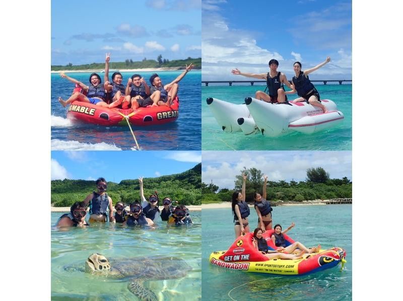 [Okinawa/Miyakojima] 16th Anniversary Thanksgiving! Limited to 3 groups per day! Snorkeling with wild sea turtles & 3 types of screaming marine at Maehama Beach!の紹介画像