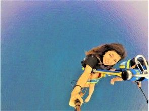 From Naha "GoPro camera free rental" Kerama stunning view! ! Parasailing experience! (Length of rope 200M) image