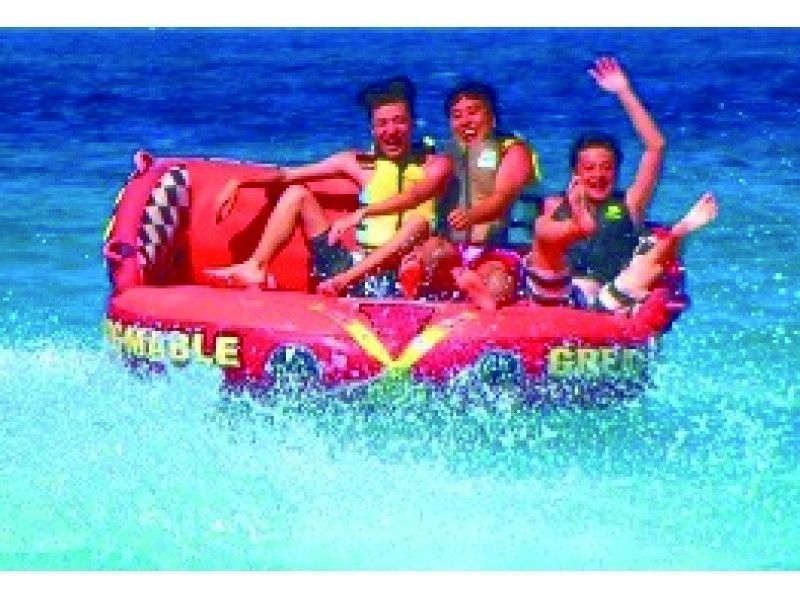 【沖縄・宮古島】日本一美しい前浜ビーチでバナナ&マーブル&ジェットスキー&ビーチBBQ!団体割有