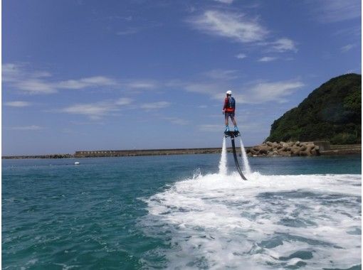 【 Hyōgo · Toyooka】 For experienced people! Fly board (15 minutes)の画像
