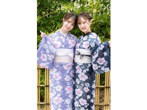 [Tokyo / Ginza] With hair set! "Yukata set rental & dressing plan" Free rental of umbrellas on rainy days!