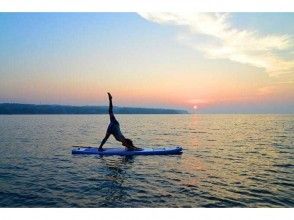 【Okinawa · Higashimura】 Yanbaru SUP Yoga Experience Course image