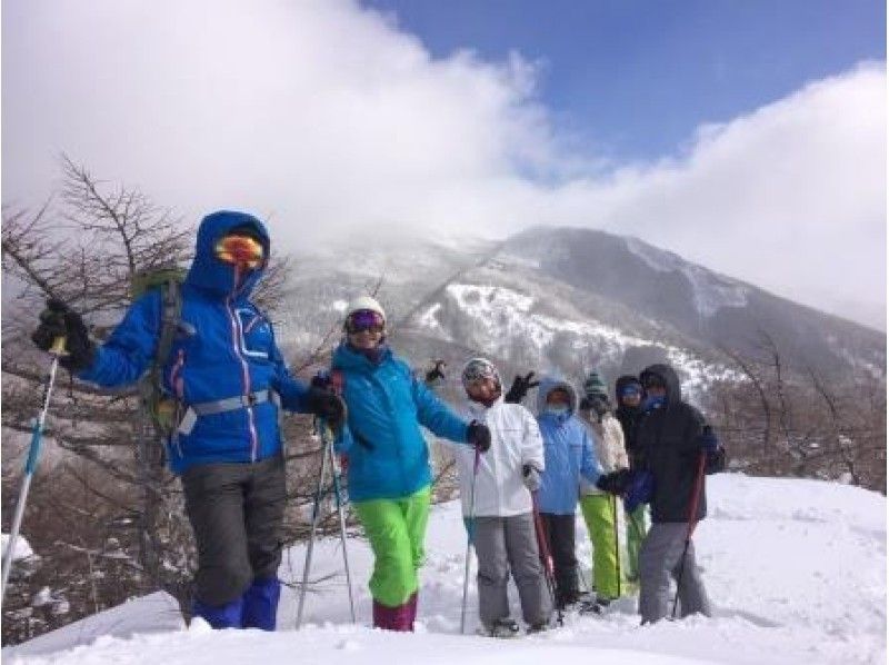 【長野・高峰高原】雪庇の絶景～スノーシュー初級者向けコース「高峰山」１０才から参加ＯＫ！の紹介画像