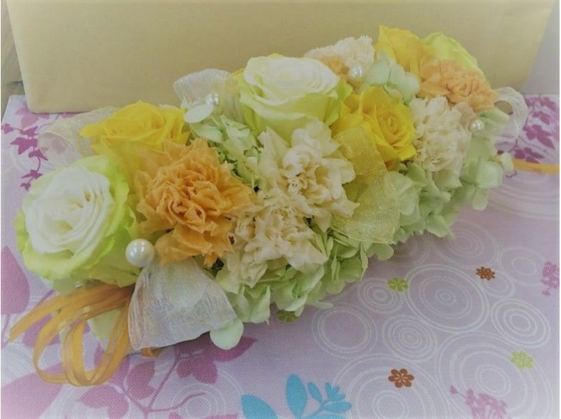 【神奈川・湘南】プリザーブドフラワー「フリーレッスン」プラン