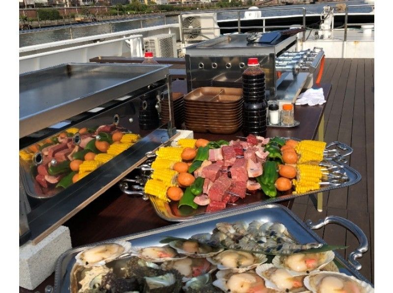【東京・クルージング】最大135名☆船上BBQクルージングプラン