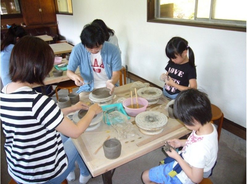 【山形県・山寺】初心者大歓迎!手回しろくろ体験プラン(小学生まで1080円・中学生以上2160円)