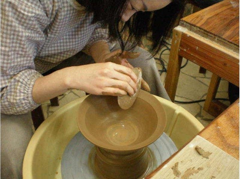 【愛知・名古屋駅徒歩4分・陶芸】電動ろくろ体験で作品を２点作ろう！シッカリ練習し放題！満足度大！