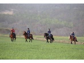 【北海道・登別】ホーストレッキング体験コース（45分）