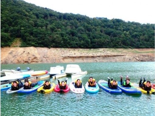 [Gunma Water / Minakami] Leisurely cruise SUP experience courseの画像