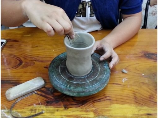 [Aichi/ Tsushima] Welcome beginners! Let's make one piece with a pottery pottery experience! (Formation, painting, painting)の画像