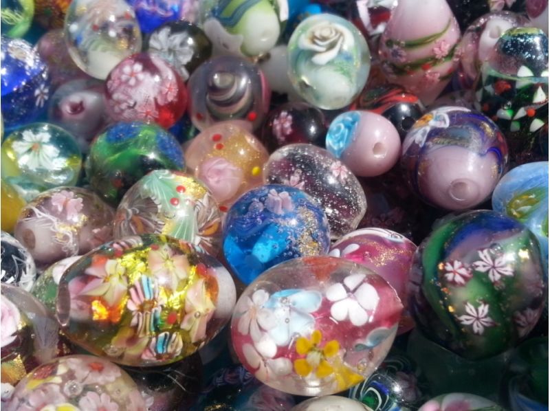 【愛知・津島・陶芸体験】とんぼ玉2.5時間作り放題コース！
