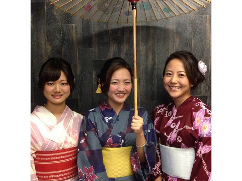 【湘南・鎌倉駅から徒歩5分】鶴岡八幡宮すぐそば★浴衣（ゆかた）レンタル