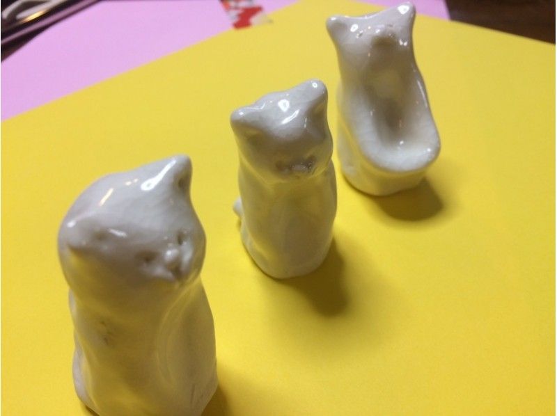 【奈良 陶芸体験】 信楽の土で可愛い「にぎりねこ」をつくろう