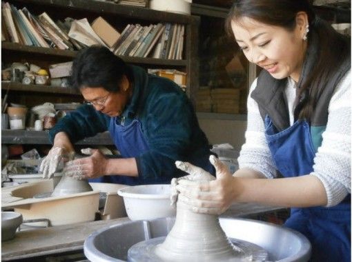 [Gifu/ Toki City] For the first time, small children can also enjoy! Mino pottery experience with electric potter's wheelの画像