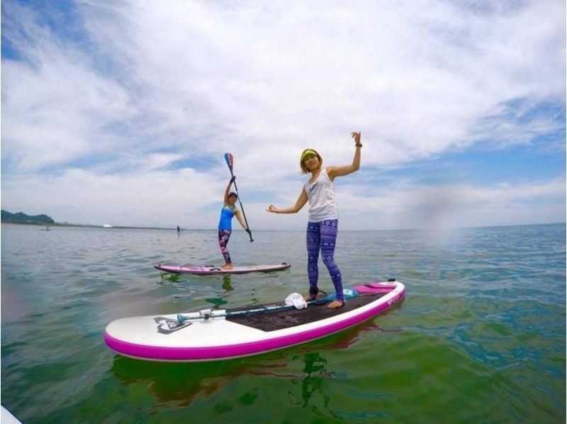 ★9:00〜プラン★【宮崎・青島海岸】SUP(スタンドアップパドル)体験★海上散歩に出かけよう!