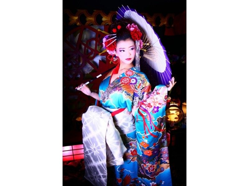 【京都・祇園店】リーズナブルな「楓プラン」で本格的な花魁姿に変身♪こだわりのスタジオで撮影☆