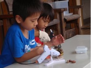 【熊本・阿蘇】ネイチャークラフト体験★木の実・小枝で自由工作しよう！！