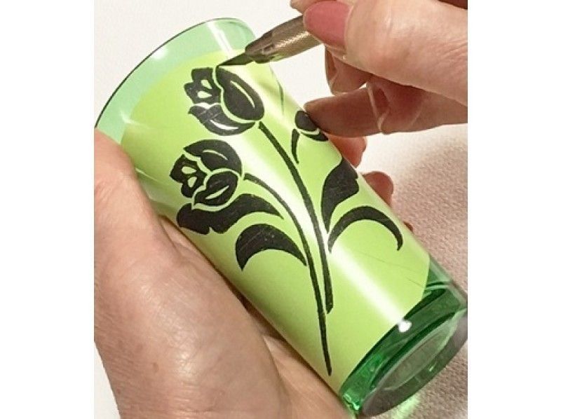 【9月までのお得プラン】砂で削るガラスの彫刻・オリジナル「ビアグラス」を作ろう!