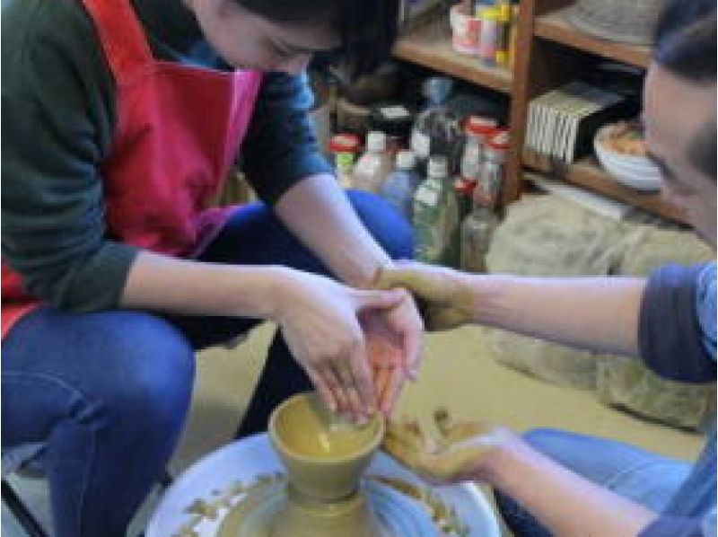 【京都・京都市左京区】陶芸体験教室（電動ろくろコース）