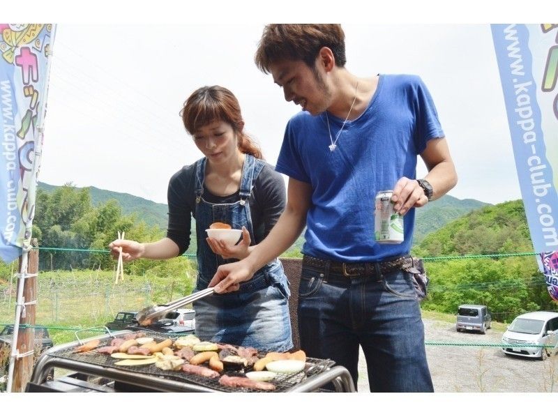 【群馬・水上】『 Rafting＆手ぶらBBQプラン』夏はやっぱり、ラフティング＆BBQで決まり!!