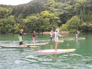 【滋賀・琵琶湖】SUP(サップ)半日体験スクール♪『びわ湖』で体験♪【初めての方、お一人様大歓迎!】の画像