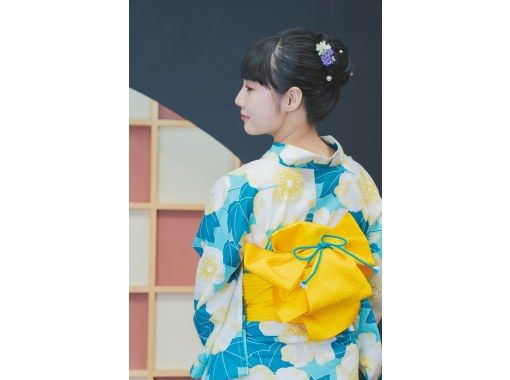 Kyoto Shijo Yukata (kimono) rental "High-grade yukata (kimono) plan" No. 1 popular in our shop! [Rental & dressing]の画像