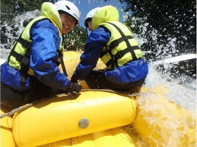 【東北・山形】最上川ラフティング半日コース☆写真データ無料！温泉入浴券付き！