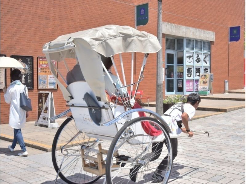【福岡・北九州市】お気軽に門司港レトロを巡る★人力車で観光ガイドツアー(30分貸切コース)