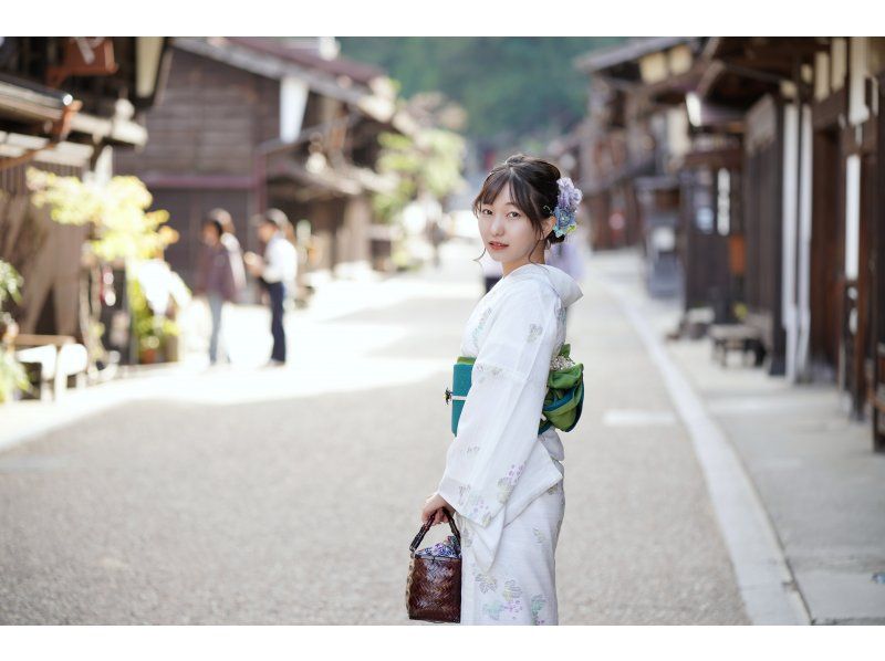 [Nagano, Matsumoto] One night course: Kimono and yukata rental course! 2 minutes walk to Matsumoto Castle! Solo travelers welcome! You can participate empty-handed. Return by 12:00 the next day (mailing available)の紹介画像