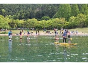 【滋賀・琵琶湖】びわ湖で一番大きな島「沖ノ島」へ!オリジナルSUPツアー【島内観光&お食事付♪】の画像