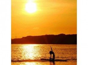 [Chiba ・ Reiko] Superb view! SUP while looking at the Kafugaura in the location Cruising&SUP Yoga